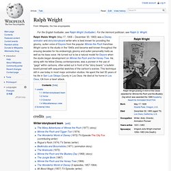 Ralph Wright