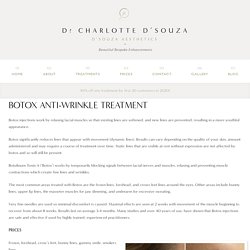 Botox anti-wrinkle injections