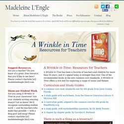 A Wrinkle in Time: Resources for Teachers
