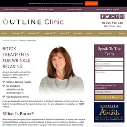 Wrinkle Treatments - Outline Clinic Droitwich