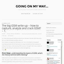 The big GSM write-up – how to capture, analyze and crack GSM? – 1.
