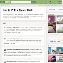 How to Write a Chapter Book: 6 steps