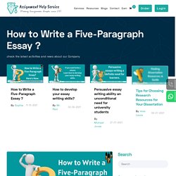 How to Write a Five-Paragraph Essay with This Step-by-Step Guide