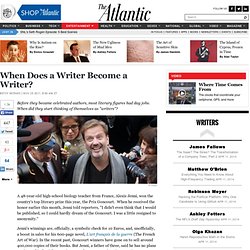 When Does a Writer Become a Writer? - Betsy Morais - Entertainment