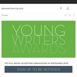 Young Writers Awards