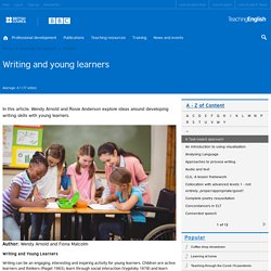 Writing and young learners
