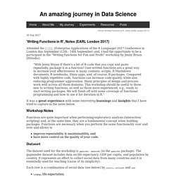 An amazing journey in Data Science and Machine Learning.