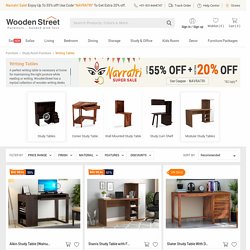 Writing Table: Buy Writing Table for Kids Online[2020 Designs] in India at Wooden Street