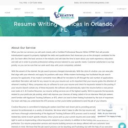 Resume Writing in Orlando, FL