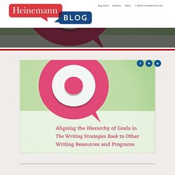 How Do I Use The Writing Strategies Book with Other Writing Programs?