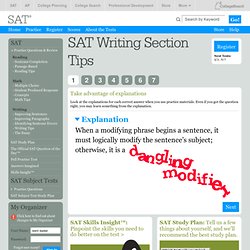SAT Writing Tips - Prepare for the SAT Writing Section