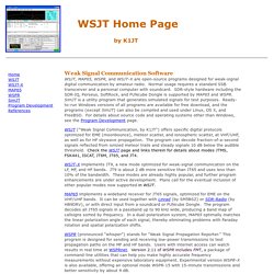 WSJT Home Page