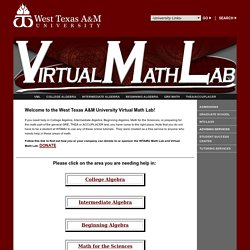 Virtual Math Lab