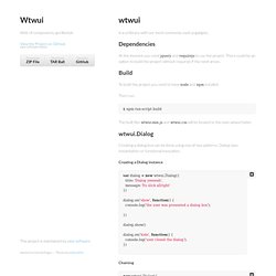 Wtwui by wtw-software
