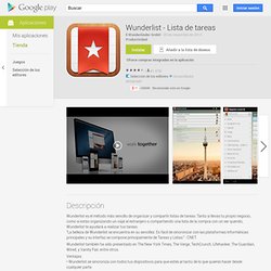 Wunderlist - Aplicaciones en Android Market