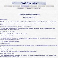 WW3 Prophecies