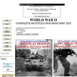 WWII Complete Set
