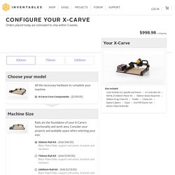 X-Carve: Customize