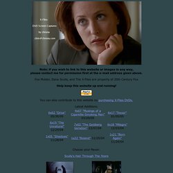 X-Files DVD Screen Captures