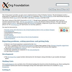 X.org - Wiki