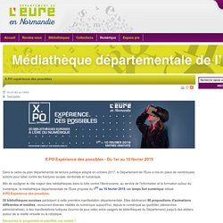 X.PO expérience des possibles - BDP Eure - semaine du numérique 2019