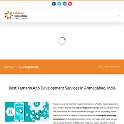 xamarin app developers in India?