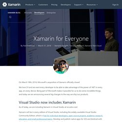 Xamarin for Everyone