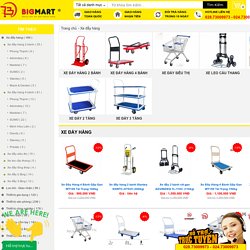 Xe Kéo Tay, Xe Đẩy Hàng 4 Bánh, 2 Bánh, Gấp gọn Chính Hãng Giá Rẻ Nhất