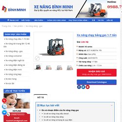 Xe Nâng Chạy Bằng Gas (LPG) HELI