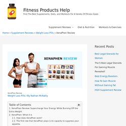 XenaPhen Review - Fitness Products Help