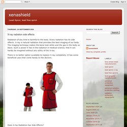 xenashield: X-ray radiation side effects