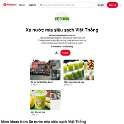 Xe nước mía siêu sạch Việt Thống (xenuocmiasieusachvt) - Profile