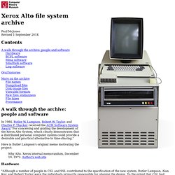 Xerox Alto source code