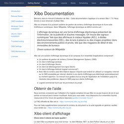 Xibo Documentation