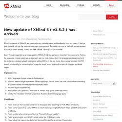 New update of XMind 6 ( v3.5.2 ) has arrived