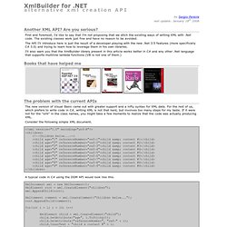 XmlBuilder for .NET