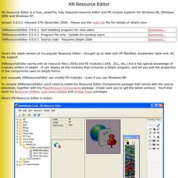 XN Resource Editor