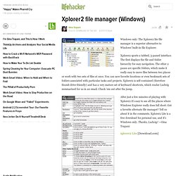 Xplorer2 file manager