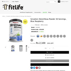 Xtend BCAA: Buy Best BCAA Powder at Low Price in India-Fitlife.in