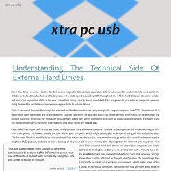 xtra pc usb