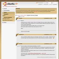 Xubuntu 12.04 avec Compiz (Page 1) / XFCE