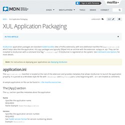 XUL Application Packaging