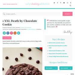 1 XXL Death by Chocolate Cookie