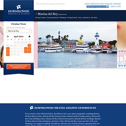Cruises & Events : Marina del Rey