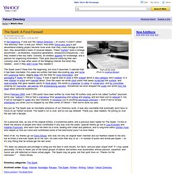 Directory Yahoo RSS Feeds