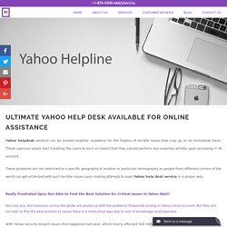 Yahoo Helpline Phone Number +1-855-6500-666 for Yahoo Mail