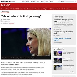 Yahoo - where did it all go wrong?