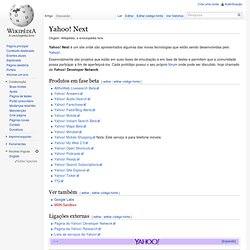 Yahoo! Next