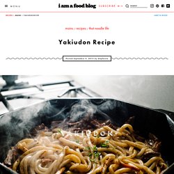 Yakiudon Recipe
