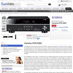 Yamaha HTR-3065 Amplificateurs home-cinéma sur Son